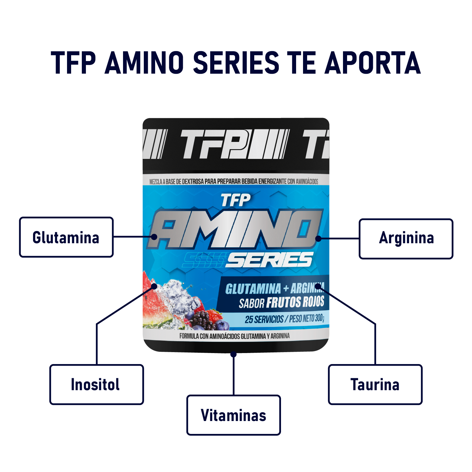 Aminoacidos TFP Amino Series 300 Grs (3)